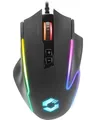 Speedlink DECUS NX - RGB Gaming Maus mit Kabel, bis 12800dpi, Programmierbar, Dauerfeuer Taste, USB kabelgebunden ummantelt, 1000Hz Pollingrate, schwarz
