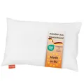 sleepling Kinderkopfkissen 40x60 cm, Kopfkissen aus 100% Baumwolle, Babykopfkissen 40 x 60 cm, Kissen mit kindersicherem Reißverschluss, Oeko-TEX, Made in EU, bis 60 Grad waschbar