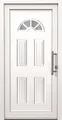 Panto Haustür Modell K001 DIN rechts weiß 110 x 210 cm