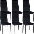 CLP Esszimmerstuhl Mayfair (6er Set), gepolstert mit Vierfußgestell