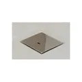 Hoesch Ablaufabdeckung chrom, quadratisch, für Duschwanne