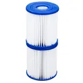 Filterkartusche Poolpflege Doppelpack 1.249 l/h Gr. I 10,6 x 13,6 cm