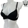 Triumph Flex Smart P EX Damen BH Easy Size, ohne Bügel, Gr. EU 01 Schwarz