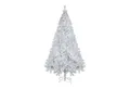 Salcar Künstlicher Weihnachtsbaum Künstlicher Tannenbaum Weihnachtsbaum Weiß Christbaum mit Ständer, Nordmanntanne, 180cm, 735 PVC Nadeln, für Zuhause, Wohnzimmer, Hof, Weihnachtsfeier
