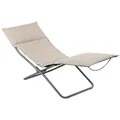 Sonnenliege Bayanne Chaise Lounge Lafuma Polster Hedona latte braun, 63x68 cm