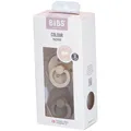 BIBS Colour Schnuller Gr. 3, 18+ Monate, Vanilla/ Dark Oak
