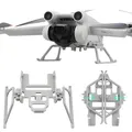 Tosiicop Mini 3 Pro Landefüße Fahrwerk - for DJI Mini 3/3 Pro Drone Zubehör Landegestell Erweiterte Drohnen Kit Schnelle Veröffentlichung Foldable Landing Gear