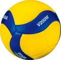Mikasa Volleyball V200W-FIVB gelb/blau Größe 5
