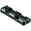 goobay Batteriehalter, 4x Mignon, Druckknopf