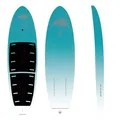 F2  Foil Board Glide Ex Downwind Hardsup 100 l Türkis