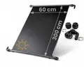 HAF Solarkollektor Poolheizung (1x 300x60cm) – Sonnenenergie für Gartenpool, Heizmatte um 10m³ Wasser mit Solar 6°C zu erwärmen (Ohne Solarweiche)
