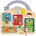 Hape E1111 Spiele-Tafel Schloss & Schlüssel