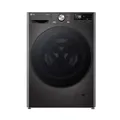 LG F2V7SLIM9B kompakte SLIM Waschmaschine (9 kg, Energieklasse A-10%, 1.200 U/Min.) mit AI Wash mit AI DD (TurboWash 360°, Allergy Care, AquaLock), Schwarz
