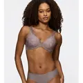 Triumph Bügel-BH Body Make-Up Illusion Lace mit Stretch-Spitze und Lifting-Effekt grau 70