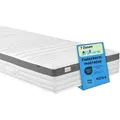 Taschenfederkernmatratze 520, Bodyprotect, 21 cm hoch, Größe: 90x200, Härtegrad: 4, 500er Tonnentaschenfedern weiß 90 cm x 200 cm x 21 cm