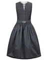 Stockerpoint Damen Dirndl Enna I Größe 32-48 I Bequemes Trachtenkleid mit Schürze & liebevollen Details I Bequem & pflegeleicht I Perfekt für Trachten & Festlichkeiten