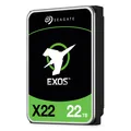 Seagate Exos X22 22TB 3.5 Zoll SATA 6Gb/s Interne Enterprise Festplatte mit FastFormat 512e/4Kn
