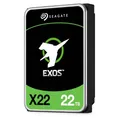 Seagate Exos X22 Enterprise, 22TB HDD, CMR 3.5", Hyperscale SATA 6GB/s, 7.200 U/min, 512e, 4Kn FastFormat (ST22000NM001E)