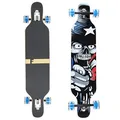 Flex1 bis 122kg - Camber Longboard (Flex1 bis 122kg, Amerika - Ahornholz)