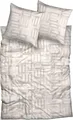 Casatex Bettwäsche Yasin" beige 1x 135x200 cm + 1x 80x80 cm"