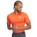 Under Armour Ua Hg Armour Comp Ss-Org Herren T-Shirt orange XXL