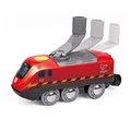 Hape Eisenbahnwelt Zug mit Kurbelantrieb, ab3 Jahren, Eisenbahnwelt