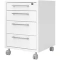Rollcontainer   ¦ weiß ¦ Maße (cm): B: 48,2 H: 68,2 T: 49.1