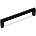SO-TECH® Möbelgriff Bügelgriff BLACKLINE I schwarz matt, Schrankgriff Aluminium (1-St), Bohrlochabstand (BA) 128 mm, inkl. M4 Befestigungsschrauben schwarz Bohrlochabstand: 128 mm | 1 cm x 13.8 cm x 2.8 cm