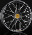 MAM RS4 black painted red inside 8.5x19 ET40 - LK5/114.3 ML72.6 Alufelge schwarz