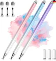 Tablet Stift Stylus Pen 2-in-1 Touchscreen Stift, Eingabestift für iPad, 