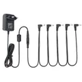 Musiclily Pro EU Guitar Power Supply Adapter DC 9V 5 Way Cable For Effect Pedal