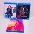3 x Blu-Ray - John Wick 1 + 2 + 3 - FSK 18 - GUT
