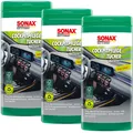 3x Sonax Cockpitpflegetücher GreenLemon matteffect 3x 25 Feuchttücher