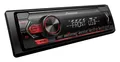 Pioneer MVH-S120UB 1 DIN Autoradio mit roter Beleuchtung und USB Android