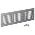 Steinberg14 Lüftungsgitter 300x100 mm - Edelstahl Metall Belüftungsgitter mit Insektenschutz - Abluftgitter für Wand und Decke - Lüftungsabdeckung für Innen und Außen - Insektenschutzgitter