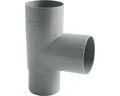 Marley Rohrabzweig Kunststoff rund 87° Fenstergrau RAL 7040 NW 53 mm
