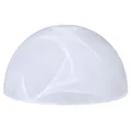 Lampenglas weiß Ø 149mm Alabasterglas E14 Ersatzglas Leuchtenglas rund Glasschirm