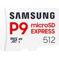 Samsung P9 Express (512 GB, microSD Express, microSDXC, U3, UHS-I) (MB-MK512T/WW)