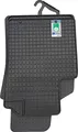 Petex 95010 Fußmatten Set Gummimatten Vorne und Hinten Matten schwarz Kompatibel mit FIAT PANDA 169 500 312 500 C 312 Panda Schrägheck 312, 319