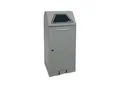 Stumpf Sortsystem Modul-Vario 120, graualu-struktur Innenbehälter, 120 Liter, Trethebel ; Stumpf Metall (625-120-1-2-100)