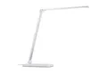 Lightbox Tischleuchte, LED fest integriert, warmweiß - kaltweiß, LED-Tischlampe, wireless charging, 3-Stufen-Dimmer, USB, CCT, weiß