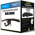 Abnehmbare Anhängerkupplung für TOYOTA Yaris 02.2020-jetzt Typ P21 Brink NEU