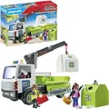 PLAYMOBIL City Action 71431 Altglas-LKW mit Container, Stadtreinigung, Kinder