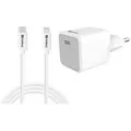 Sandberg - Netzteil - 2-in-1 - 20 Watt - 3 A - PD (24 pin USB-C)