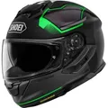 Shoei GT-Air 3 Mike Helm, schwarz-grün, Größe XL für Männer