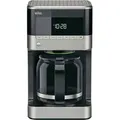 Braun PurAroma 7 KF 7120 Kaffeemaschine Edelstahl, Schwarz Fassungsvermögen Tassen=12 Timerfunktion, Glaskanne