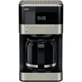 Braun KF 7120 BK PurAroma 7 Filterkaffeemaschine edelstahl/schwarz LCD Display