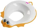 OKBABY Ducka - Lustiger Toilettentrainersitz mit rutschfesten Kanten - für Kleinkinder - Weiss