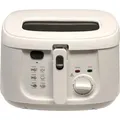 DESKI 1800 Watt 2,5 Liter Fritteuse weiß 613-400470 - Weiß