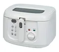 DESKI Fritteuse 2,5L weiß Frittierautomat Frittöse Pommesmaker Antihaft Filter
